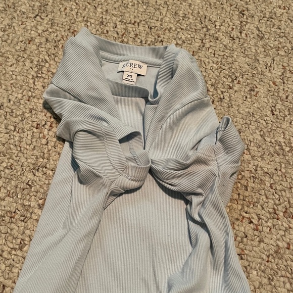 J. Crew Ribbed Cropped Tee - Picture 4 of 5